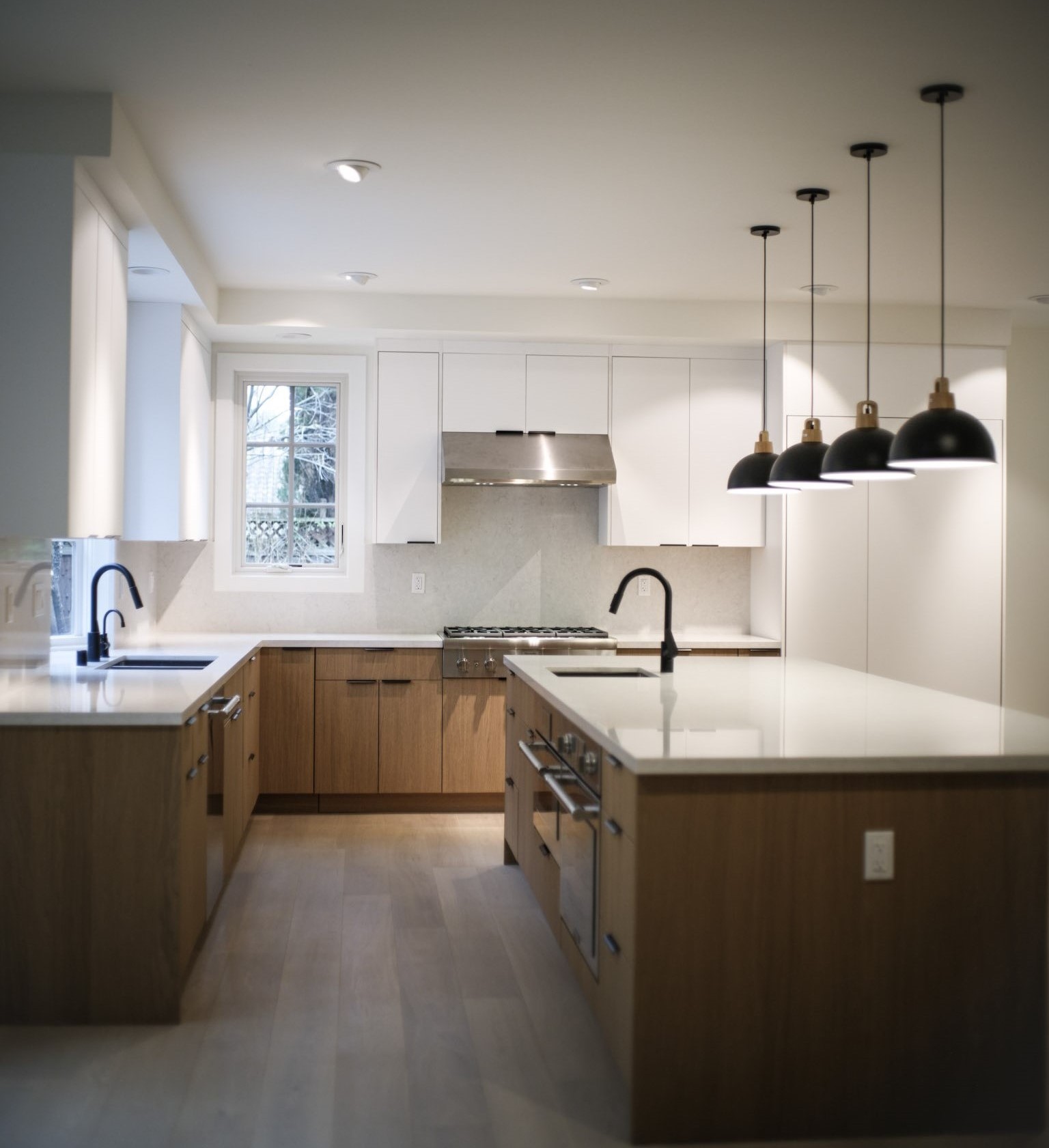 Modern kitchen renovation project